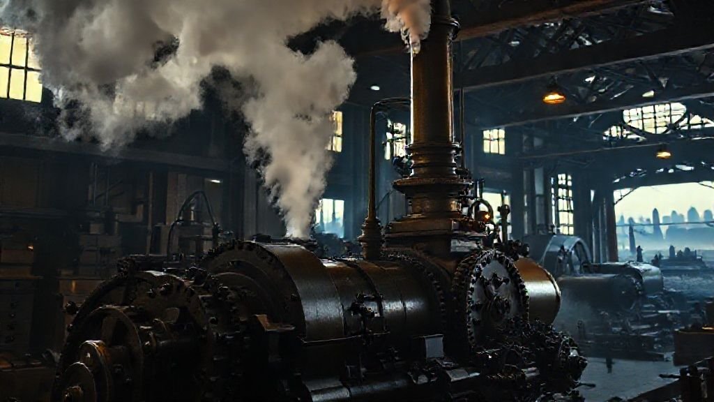 maquina vapor watt revolucion industrial portada