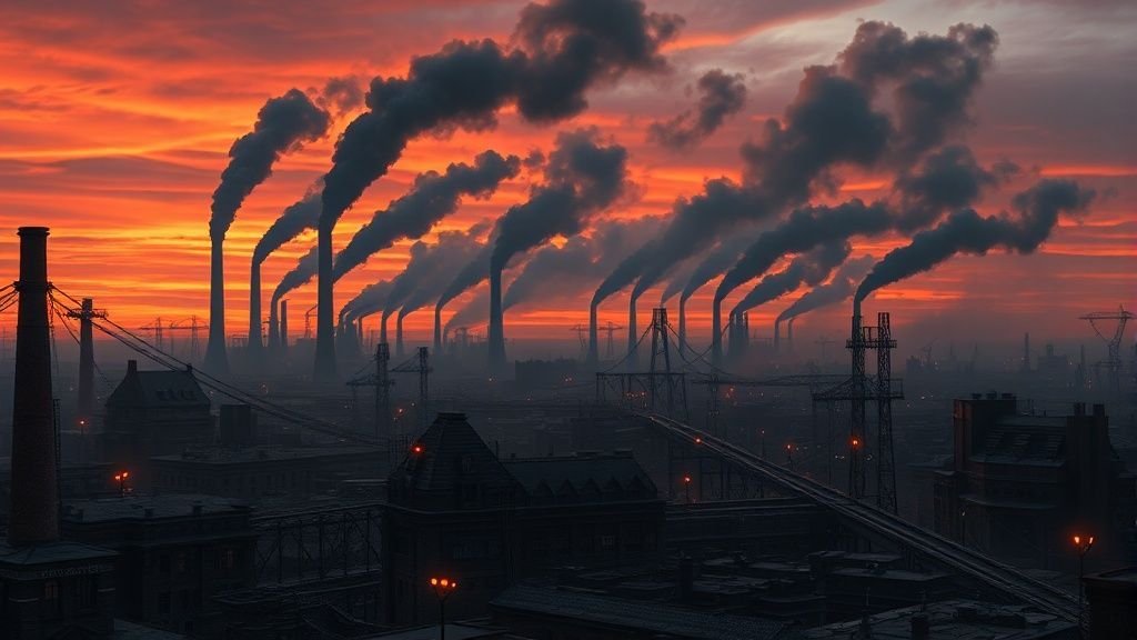 nacimiento ciudades industriales urbanizacion masiva portada